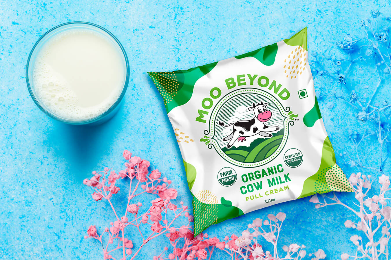 Moo Beyond - Organic Cow Milk (Full Cream) 500ml